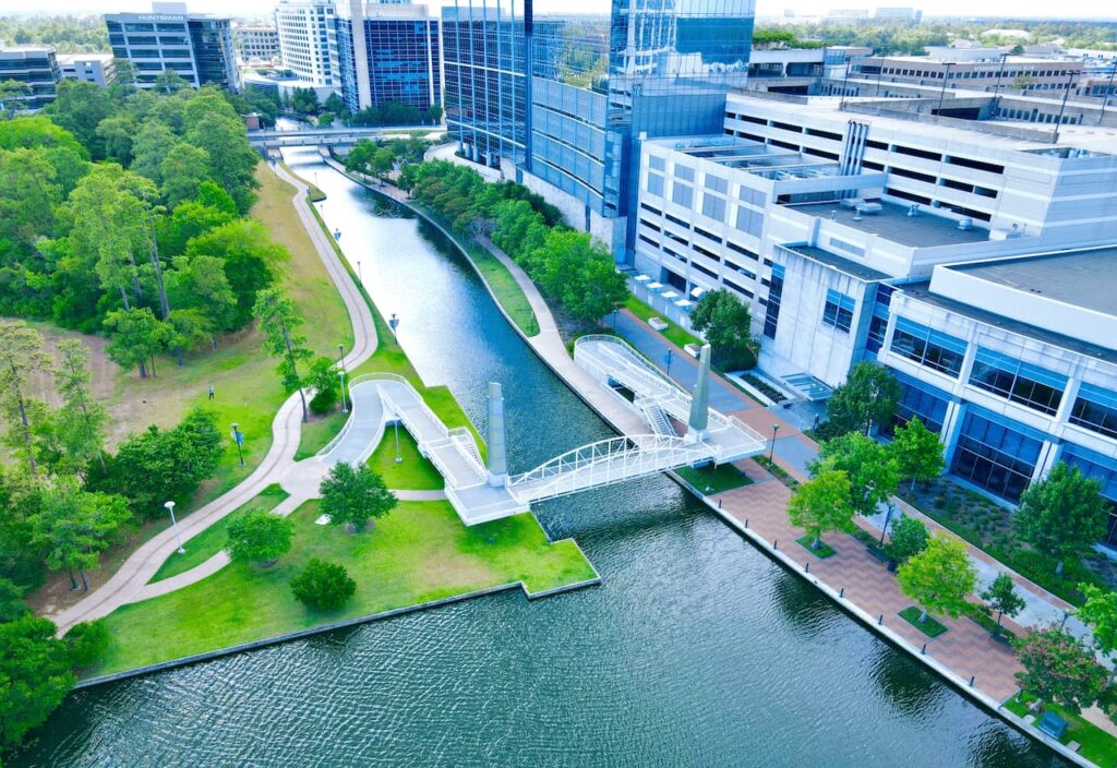 Picture-For-Aerial-View-Of-The-Woodlands-By-Tisols Chiropractic